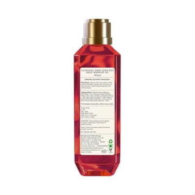 Forest Essentials Ayurvedic Herb Enriched Head Massage Oil Bhringrajhair Oil 200 ml - Hair Oils
