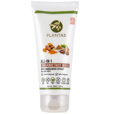 Plantas All in 1 Organic Face Wash 50 ml - Face Washes