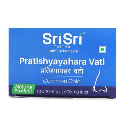 Sri Sri Tattva Pratishyayahara Vati 500 mg Tablet 100's - Speciality Medicines