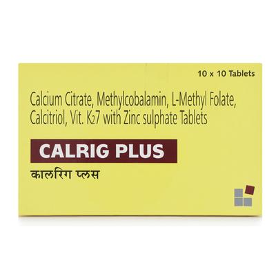Calrig Plus Tablet 10'S - Supplements-Vam