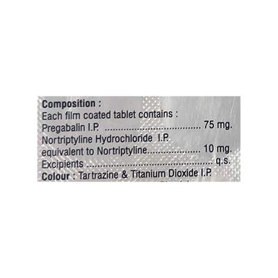 PREGALIFT NT Tablet 15's - Neuropathic Pain-Dru