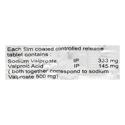 VALNIGO CHRONO 500mg Tablet 10's - Epilepsy/Convulsion-Ant