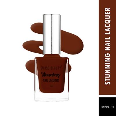 Swiss Beauty Stunning Nail Polish - (Shade-15) 10 ml - Nail Polish
