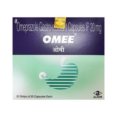 Omee 20mg Capsule 20'S - Ulcer/Reflux/Flatulence-Aaa