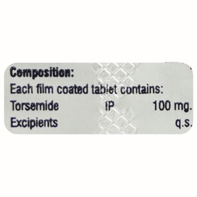 TORSIVAC 100 Tablet 10's - Hypertension-Diu
