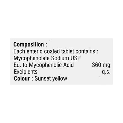 MYCOFLATE S 360 Tablet 10's - Allergies-Ant