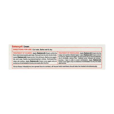 GAMASCAB Cream 15gm - Scabies-Oth