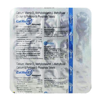 CALAID XT Tablet 15's - Supplements-Cal