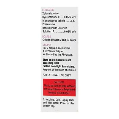Mucoris P Paediatric Nasal Drops 10ml - Nasal Congestion-Nas
