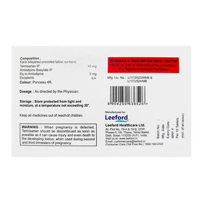 VENPRES 40 AM Tablet 15's - Hypertension-Ana