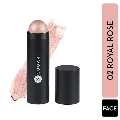 SUGAR Cosmetics Face Fwd Highlighter Stick - 02 Royal Rose (Rosey Taupe) 7.5 gm - Highlighters & Illuminators