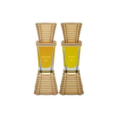Ajmal Impress Concentrated Perfume Oil Citrus Attar And Selfie Concentrated Perfume Oil Woody Aromatic Attar 20 ml - Men Deodorants/Roll-Ons