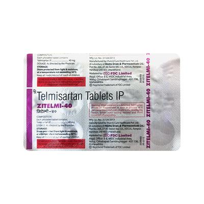 ZITELMI 40 Tablet 15's - Hypertension-Ang