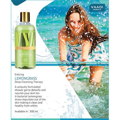 Enticing Lemongrass Shower Gel 300 ml - Face Gels
