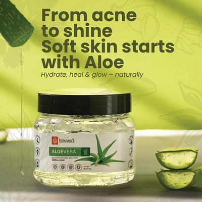 Krishna's Herbal & Ayurveda Aloe Vera Gel 250 gm - Personal Care (Ayush)