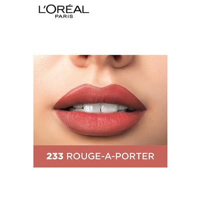 L'Oreal Paris Color Riche Moist Matte Lipstick, 233 Rouge A Porter 3.7 Gm - Lipsticks