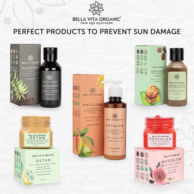 Bella Vita Organic Day Glow Face & Body Sunscreen Lotion 200 gm - Body Sunscreen