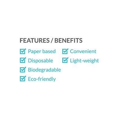 PeeBuddy Disposable Paper Toilet Seat Cover 30's - Toilet Seat Sanitizer