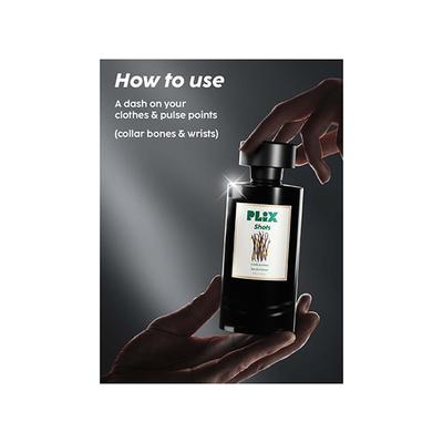 PLIX Mood Range Shots Perfume for Party - Perfect for Party & Night Outs, Long Lasting Fresh Vanilla & Amber Fragrance 100 ml - Perfumes (Edt/Edp)