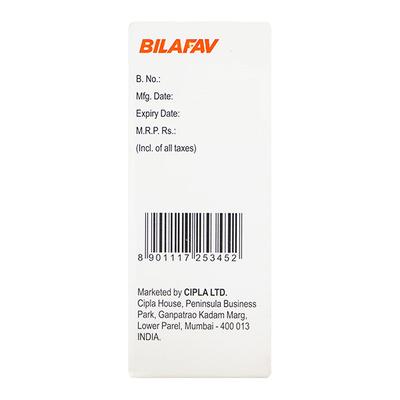BILAFAV STRAWBERRY FLAVOUR Oral Solution 60ml - Allergies-Ant