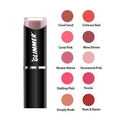 GLIMMER MATTE LIPSTICK ROSEWOOD PINK 4.2 gm - Lipsticks