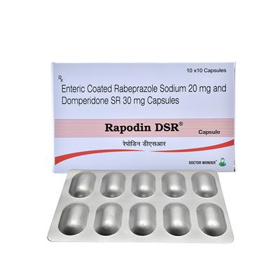 RAPODIN DSR Capsule 10's - Ulcer/Reflux/Flatulence-Aaa