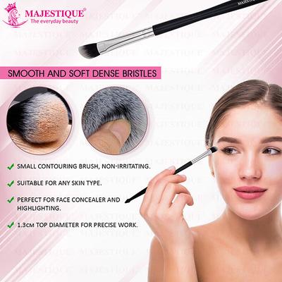 Majestique Angled Contour Makeup Brush Face Perfect Beauty Tools Professional Brush For Salon And Home Use 1's - Face Brush