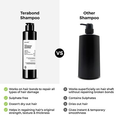 Brillare Terabond Shampoo for repairing & Preventing all Kind of hair Damage 200 ml - Shampoos