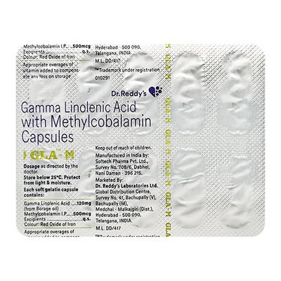GLA M Capsule 10'S - Supplements-Sup