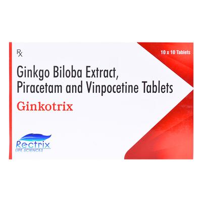 GINKOTRIX Tablet 10's - Nootropics And Neurotrophics