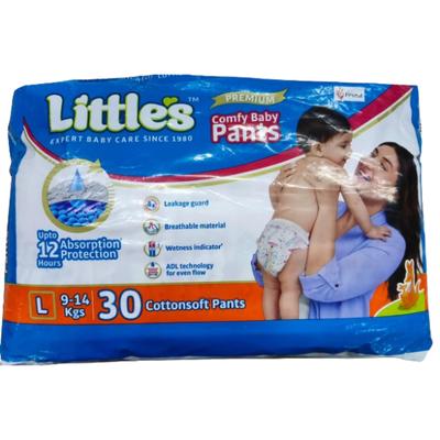Little's Premium Comfy Baby Pants (L) 30's - Diapers & Wipes