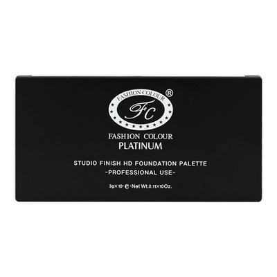 Fashion Colour Studio Finish Hd Foundation Palette 30 gm - Face Palettes