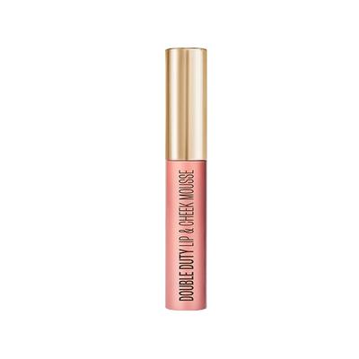 Lakme Double Duty Lip & Cheek Mousse Matte Lipstick & Soft Blush, Nude Cushion,9gm - Lipsticks