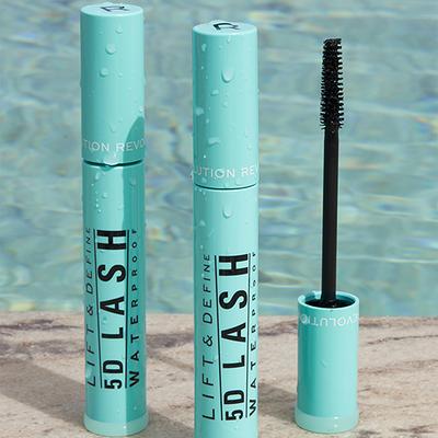 Makeup Revolution Lift & Define 5D Lash Waterproof Mascara with Hyaluronic Hydration Boost 14ml - Mascaras