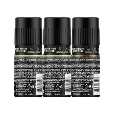 Axe Gold Temptation (2 Units) And Dark Temptation Long Lasting Deodorant Bodyspray (1 Unit) Combo Pack For Men 450 ml - Men Deodorants/Roll-Ons