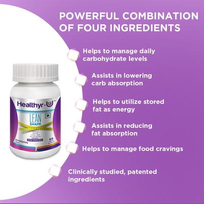 Healthyr-U Lean Shape Tablets 60's - Weight Loss