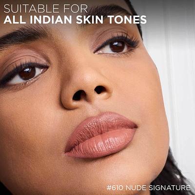 Loreal Paris Infallible Laque Resistance Lacquer-Like Shine, 16H Longwear, 610 Nude Signature 4 ml - Liquid Lipsticks