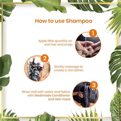 Medimade Olive And Macadamia Shampoo (Pack of 2) 1's - Shampoos