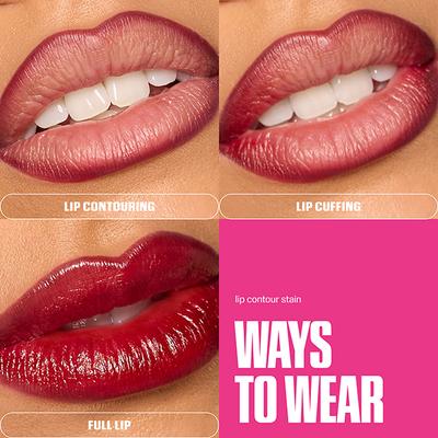 HUDA BEAUTY Lip Contour Stain Baby Pink 1 ml - Lip Stains & Tints