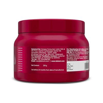 Bblunt 7 In 1 Repair & Revive Hair Mask for Upto 100% Damage Repair - Addresses 7 Signs of Hair Damage, Enriched With Ceramides & Argan Oil 250 gm - Hair Masks & Packs