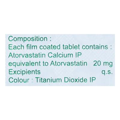ATORFIT 20 Tablet 20's - High Cholesterol-Dys