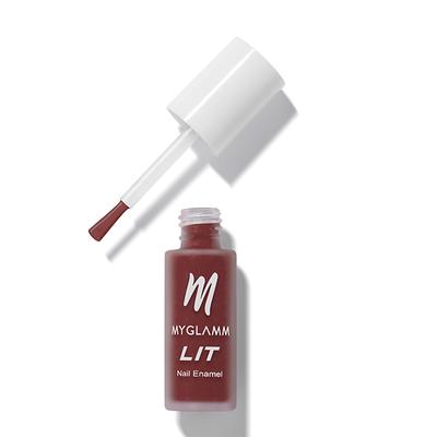 Myglamm Lit Matte Nail Enamel - Call It Clout 7 ML - Nail Polish