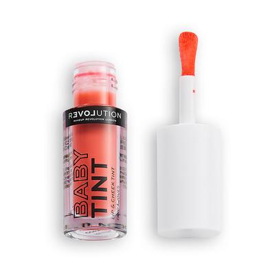 Revolution Relove Baby Tint Coral Lip & Cheek Tint - Coral 1.4 ml - Lip Stains & Tints
