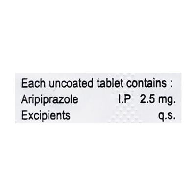 Ariday 2.5mg Tablet 10'S - Schizophrenia-Aps