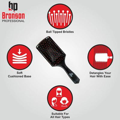 Bronson Professional Paddle Brush B095 1's - Hair Brushes