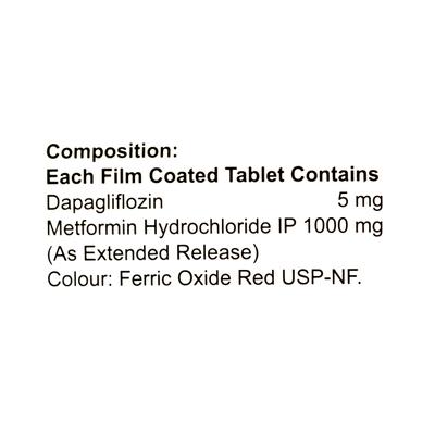 VOAGE M 5/1000 Tablet 10's - Diabetes-Ant
