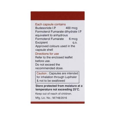 Budamate 400 Transcap 30'S - Asthma/COPD-Ast
