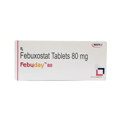Febuday 80mg Tablet 10'S - Gout