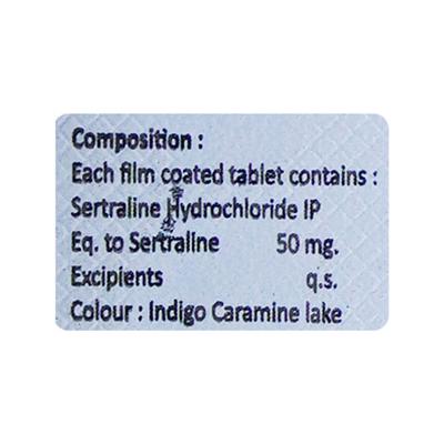 SERTIN 50MG TABLET 10'S - Depression-Ant