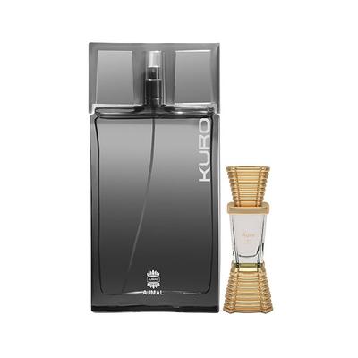 Ajmal Kuro EDP Aromatic Spicy Perfume And Aura Concentrated Perfume Oil Floral Fruity 100 ml - Perfumes (Edt/Edp)